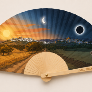 Eclipse Hand Fan Spain 2026 – Countryside Edition
