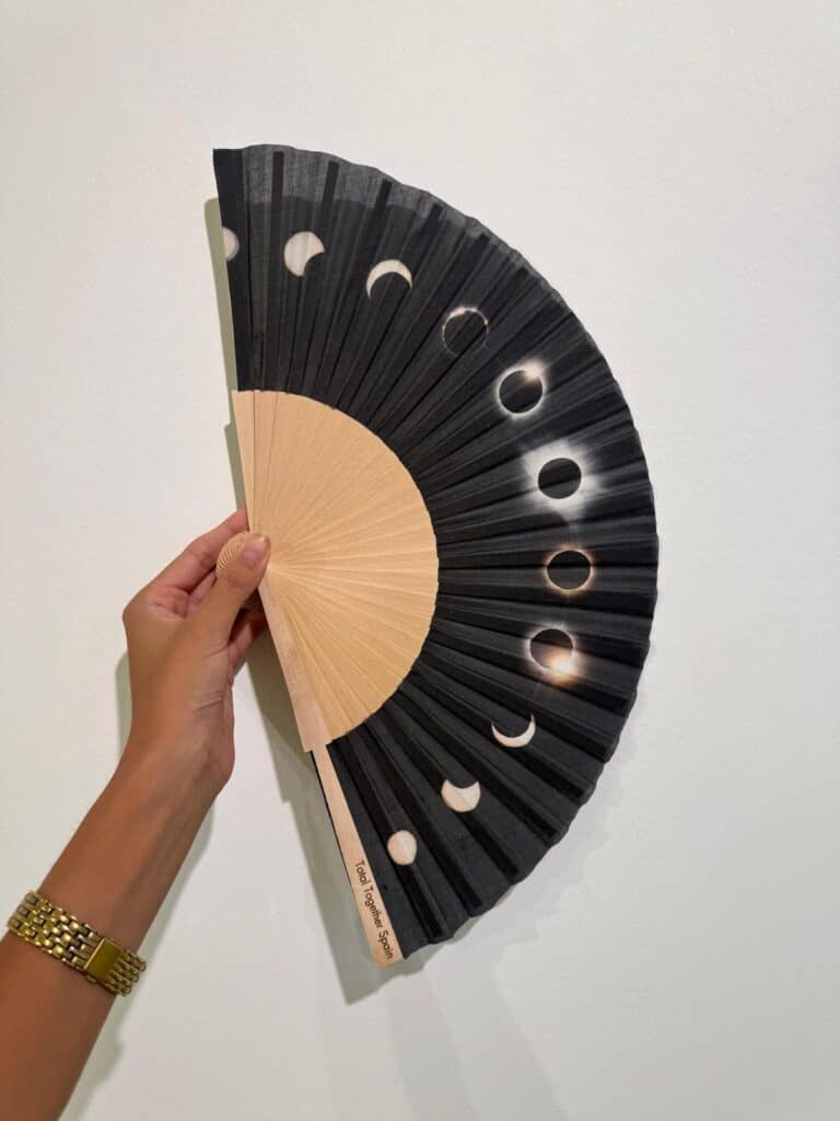 Eclipse Hand Fan Spain
