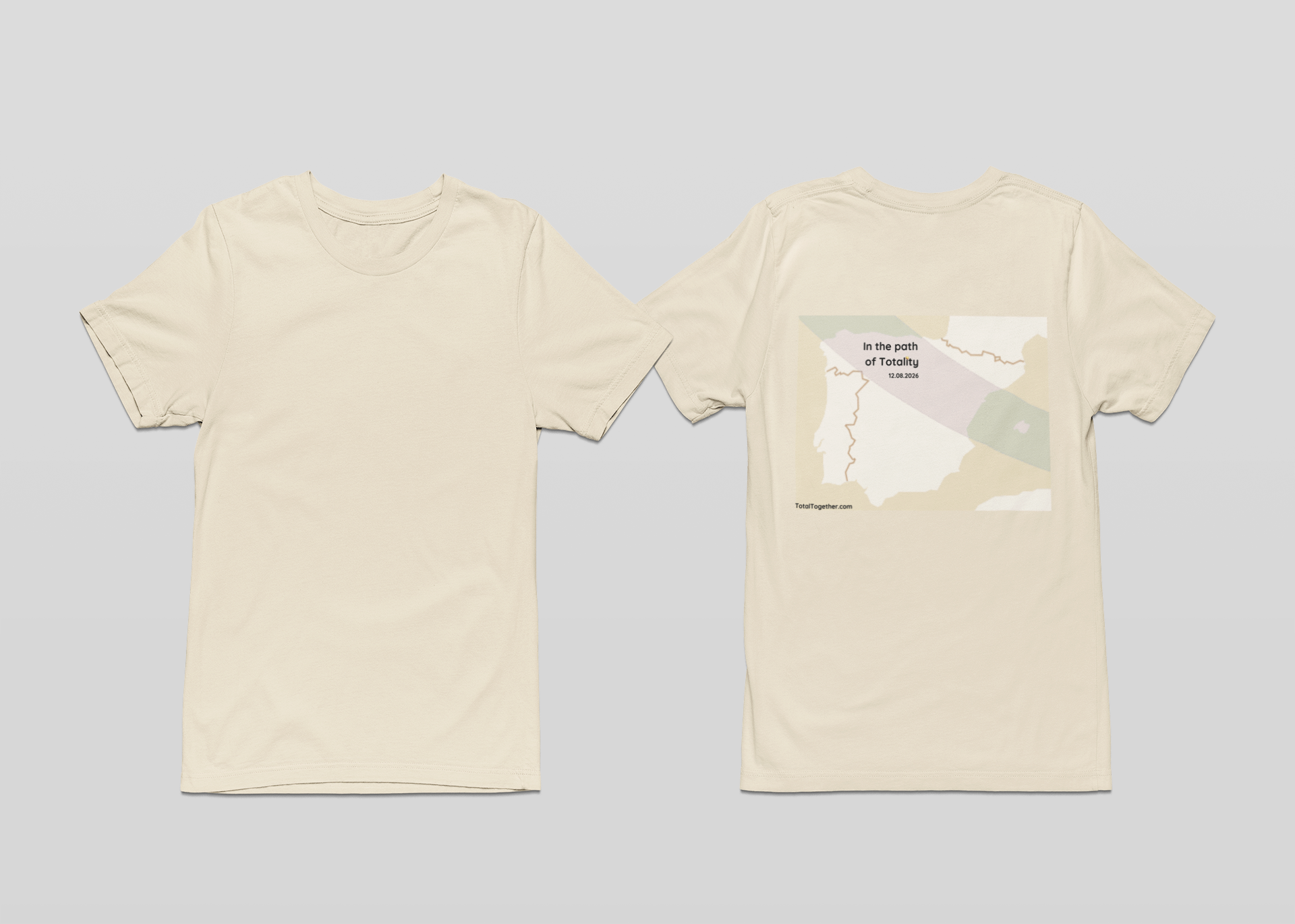 Eclipse T-Shirt Spain 2026 “Spanish Map”