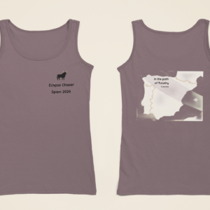 Eclipse Tank Top Spain 2026 'Bull Logo & Spanish Map'