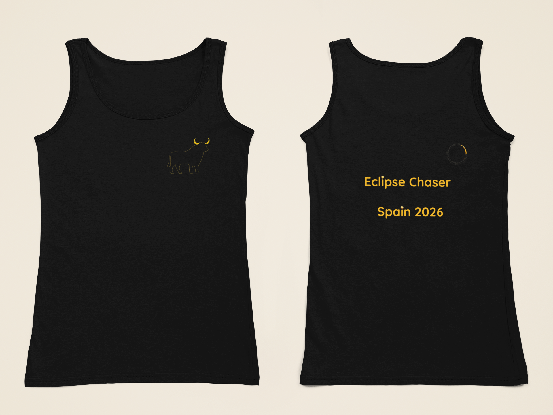 Eclipse Tank Top Spain 2026 'Golden bull emblem'